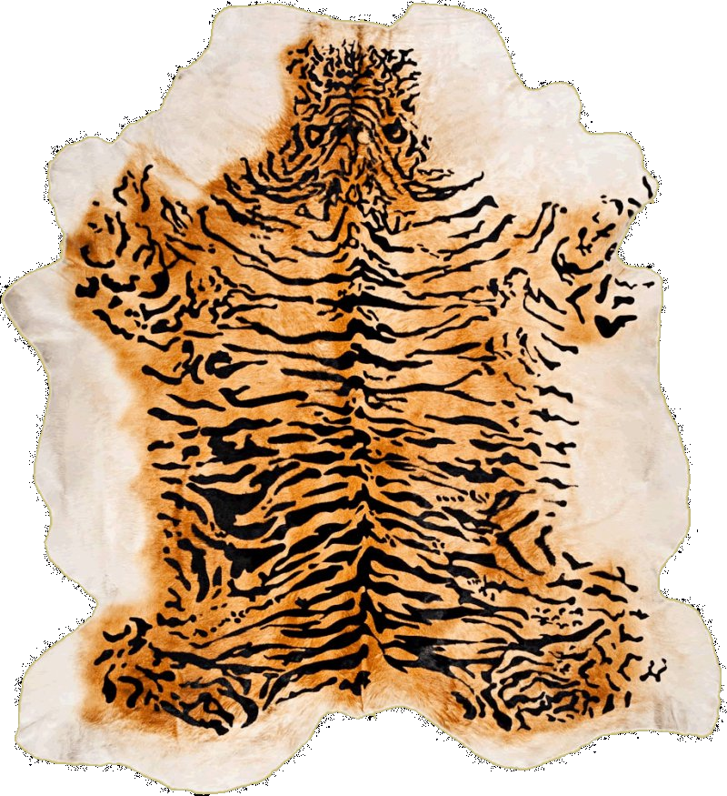 imagen de la piel de un tigre